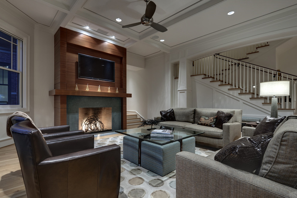 Coffee Table with Ottomans Underneath Living Room Contemporary with Architects Architecture Area Rug