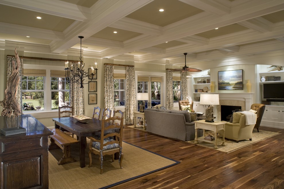 Coffered Ceiling Pictures Living Room Traditional with Arches Coffered Ceiling Farm