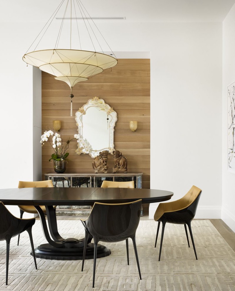 Compact Dining Table Dining Room Contemporary with Area Rug Baseboards Black