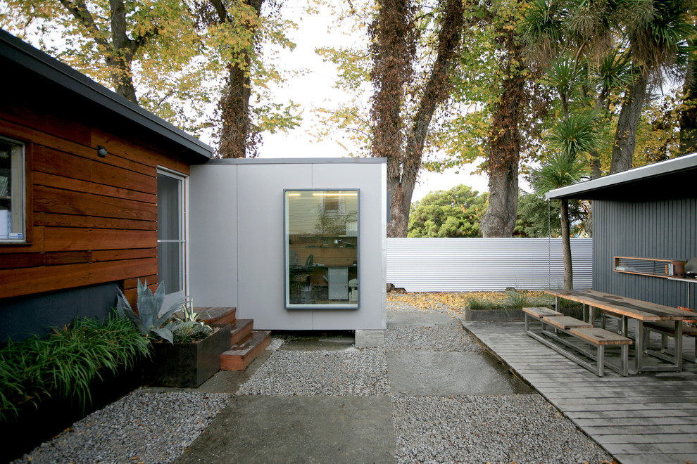Concrete Patio Ideas Patio Industrial with Concrete Pavers Entryway Gravel