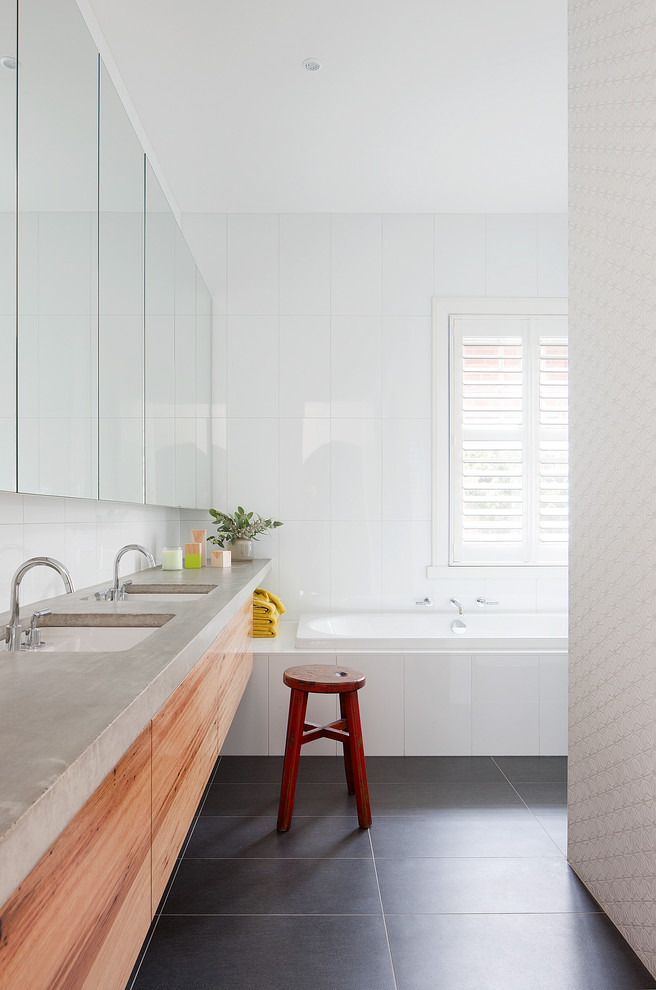 Contemporary Bathroom Designs Bathroom Contemporary with Academy Tiles Astra Walker