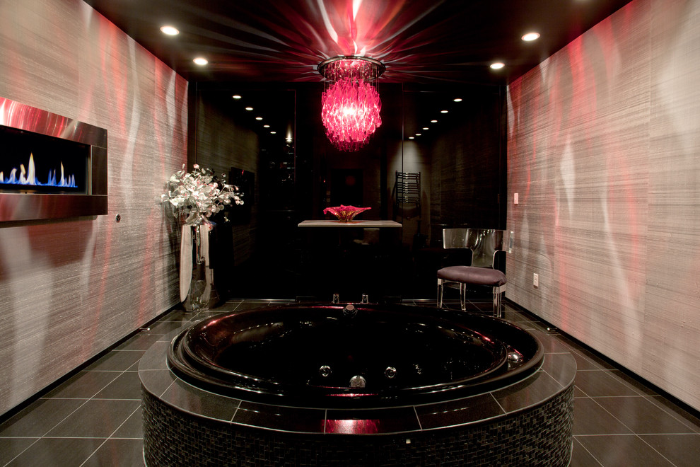Contemporary Bathroom Lighting Bathroom Contemporary with Black Bathroom Black Ceiling