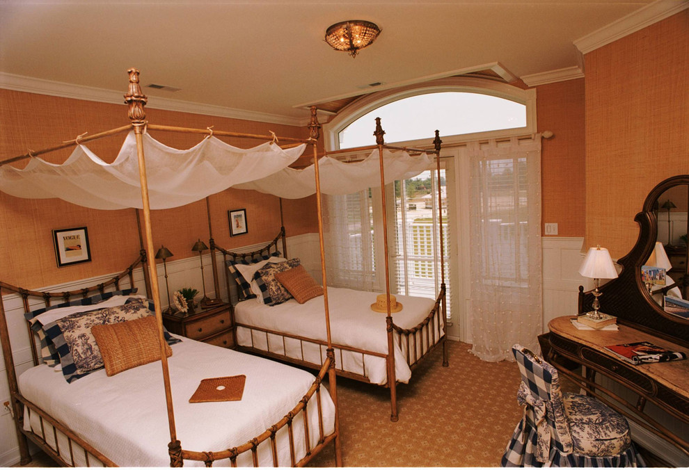 Contemporary Canopy Bed Kids Traditional with Balcony Bamboo Bed Frames