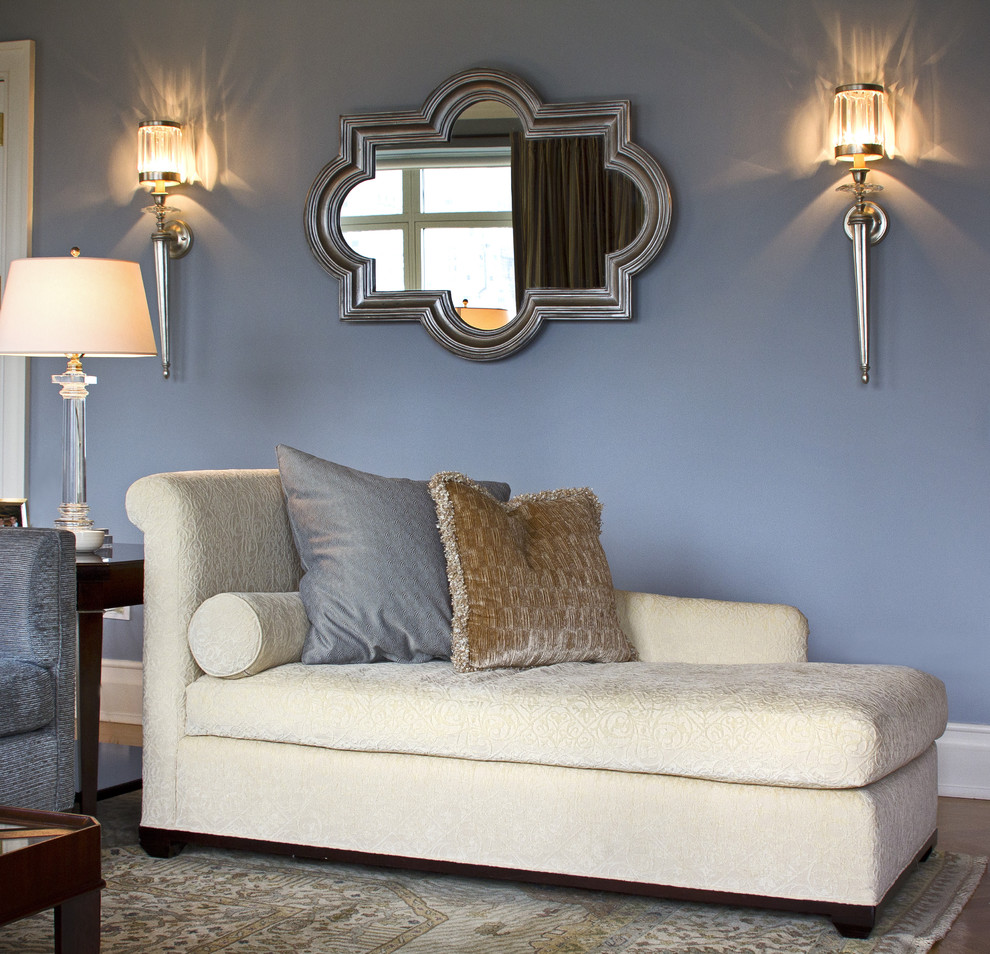 Contemporary Chaise Lounge Family Room Traditional with Area Rug Contemporary Chaise