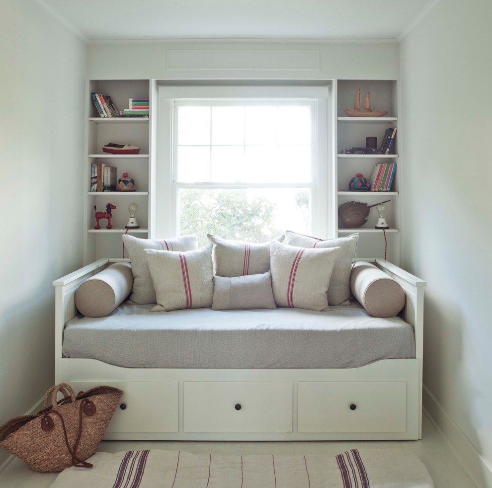 Contemporary Daybed Covers Bedroom Modern with Bolsters Books Built in Shelves