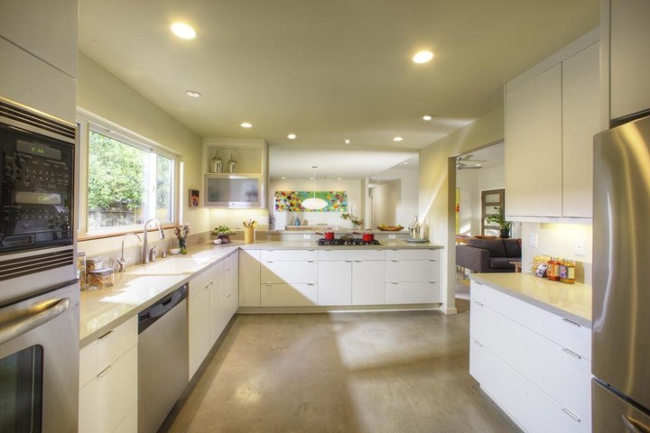 Contemporary Daybed Covers Kitchen with None 