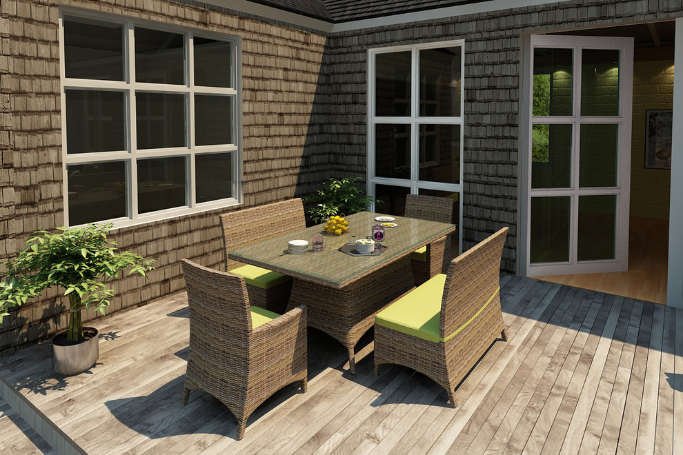 Contemporary Dining Sets Patio Contemporary with 5 Piece Cypress Dining2