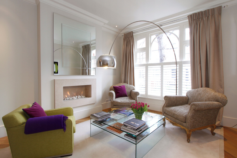 Contemporary Floor Lamp Living Room Contemporary with Beige Rug Coving Crown