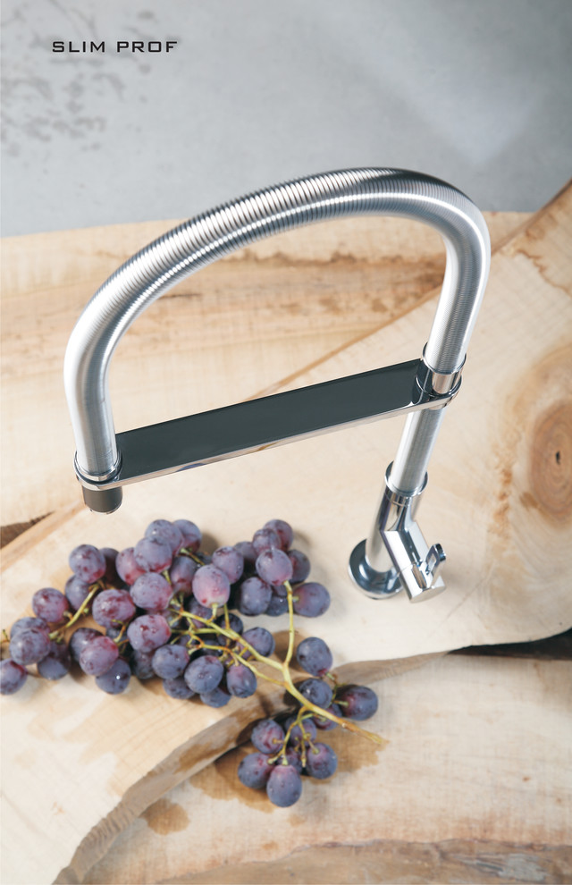 Contemporary Kitchen Faucets Spaces Contemporary with Bronze Kitchen Faucet Brushed