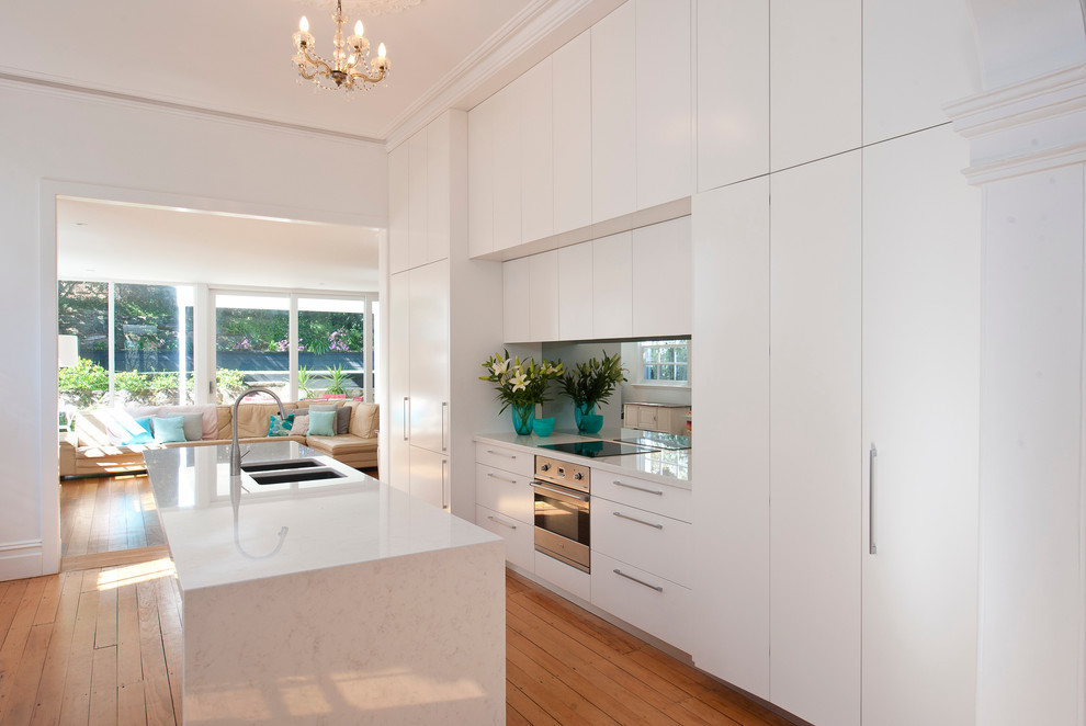 Contemporary Kitchen Islands Kitchen Contemporary with Bar Pulls Chandelier Contemporary