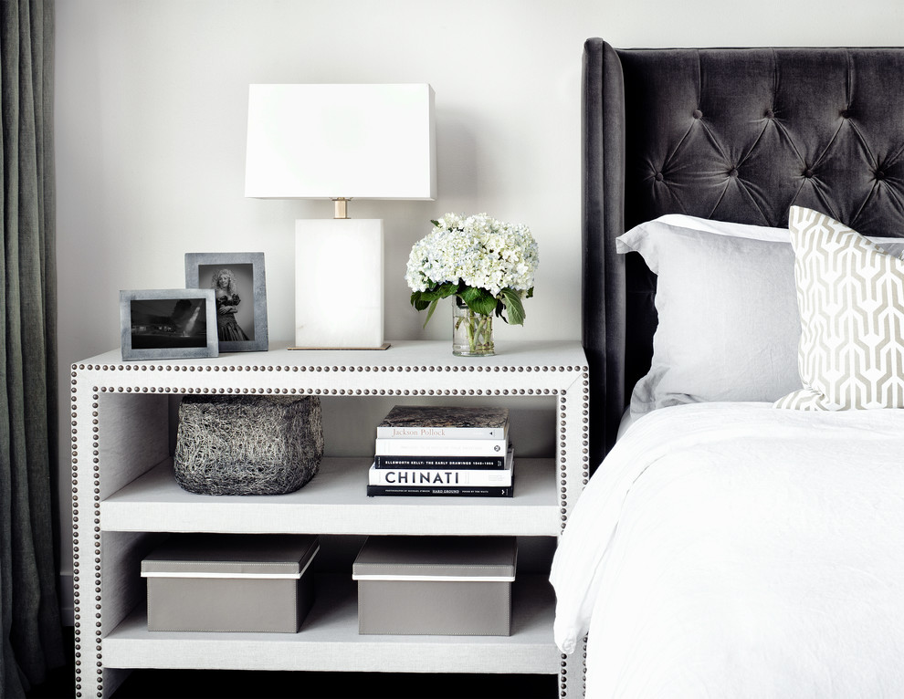 Contemporary Night Stands Bedroom Contemporary with Bedside Table Casual Curated