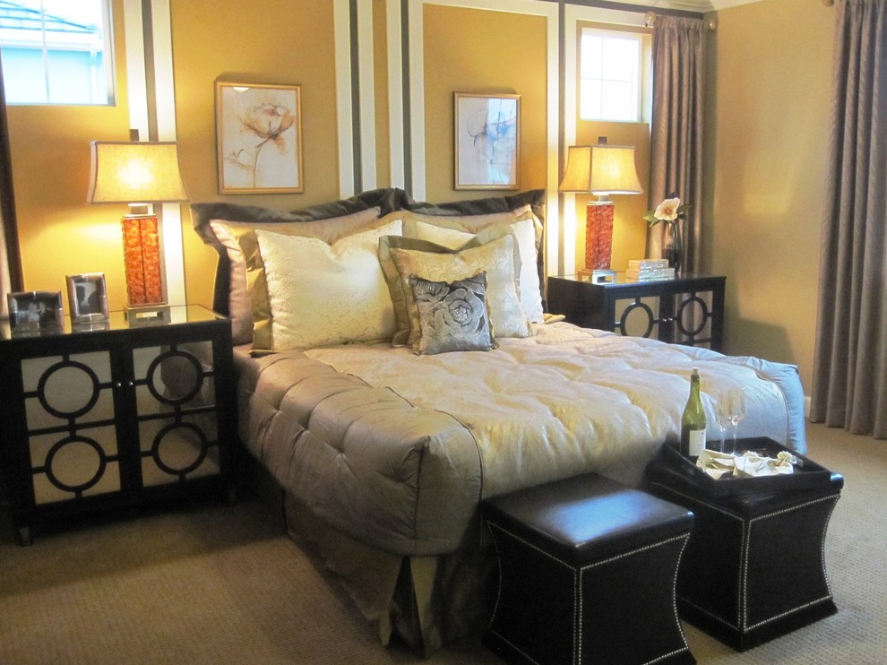 Contemporary Night Stands Bedroom Contemporary with None 