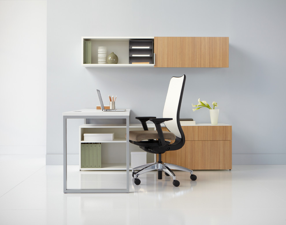 Contemporary Office Chairs Home Office Contemporary with Case Goods Clean Lined