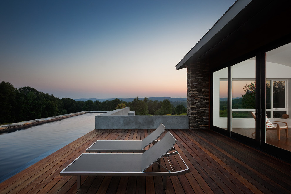 Contemporary Patio Furniture Pool Modern with Beautiful Pools Concrete Wall