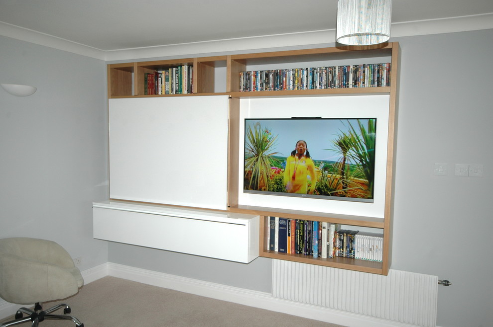 Contemporary Tv Units Spaces Contemporary with Bespoke Tv Unit Contemporary