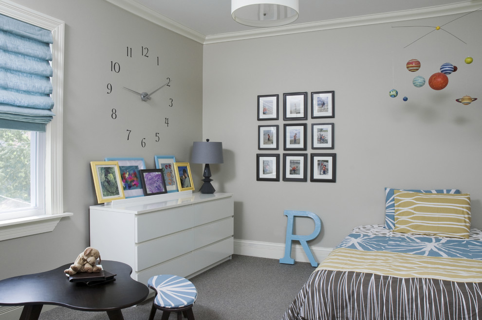 Contemporary Wall Clocks Kids Contemporary with Baseboards Bedroom Chest Of