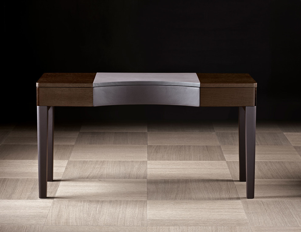 Contemporary Wood Furniture Spaces with Desk 