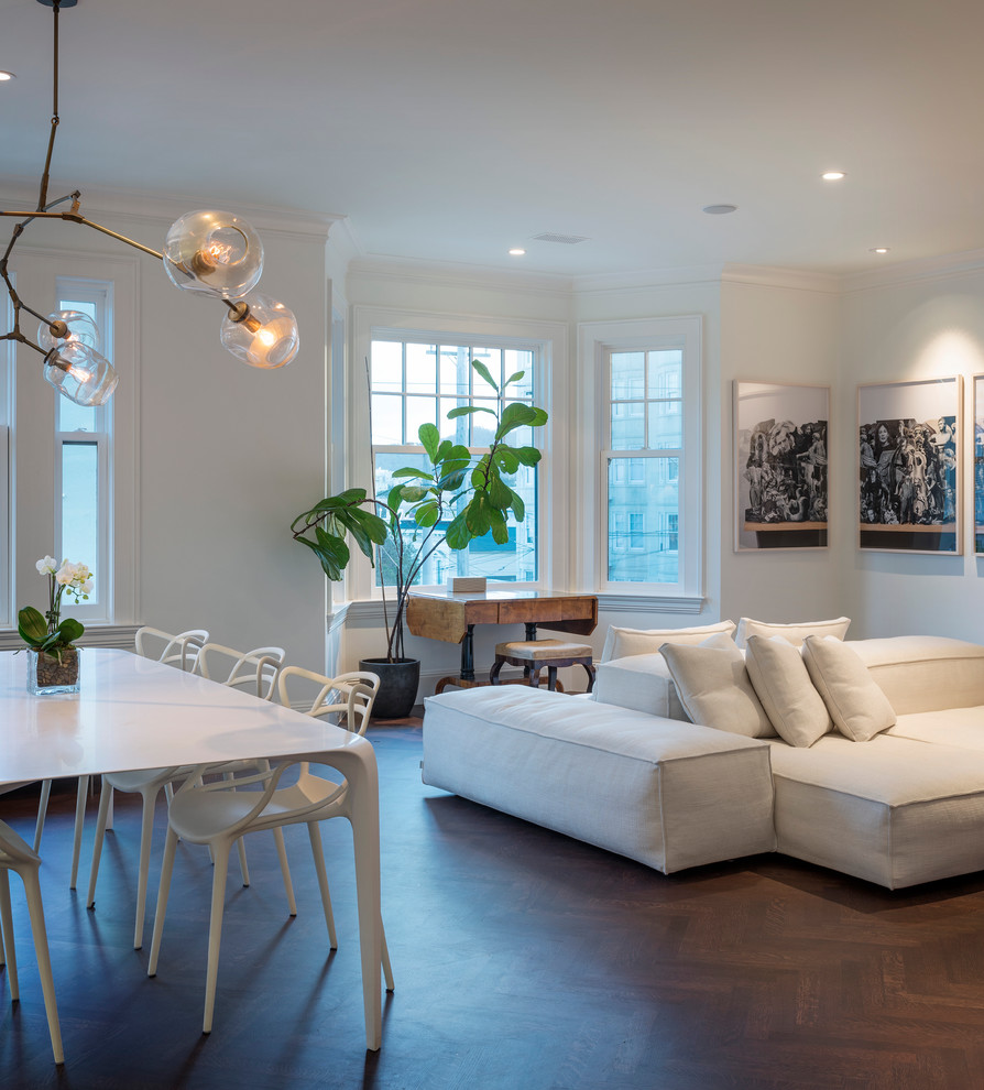 Cool Dining Chairs Family Room Contemporary with Branching Chandelier Ceiling Lighting