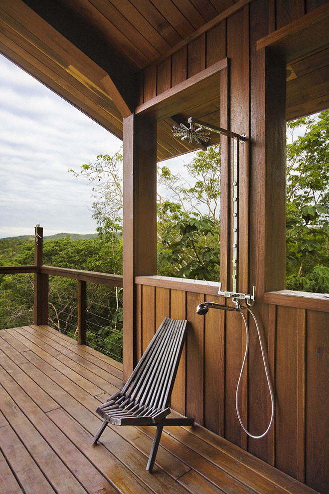 Cool Shower Heads Patio Rustic with Board and Batten Cable