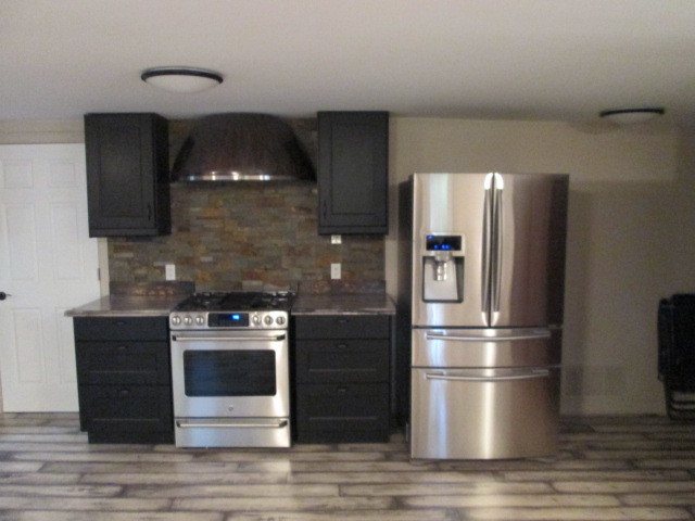 Copper Back Splash Kitchen Rustic with Copper Back Splash Trim1