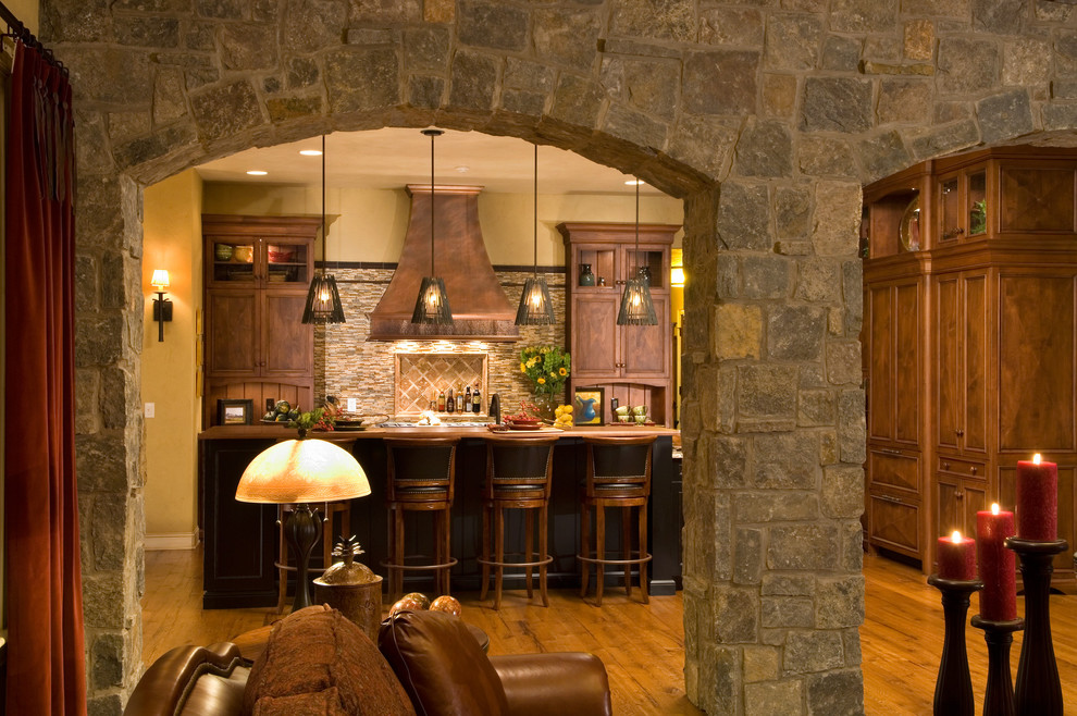 Copper Vent Hoods Kitchen Traditional with Bar Stools Barstools Breakfast