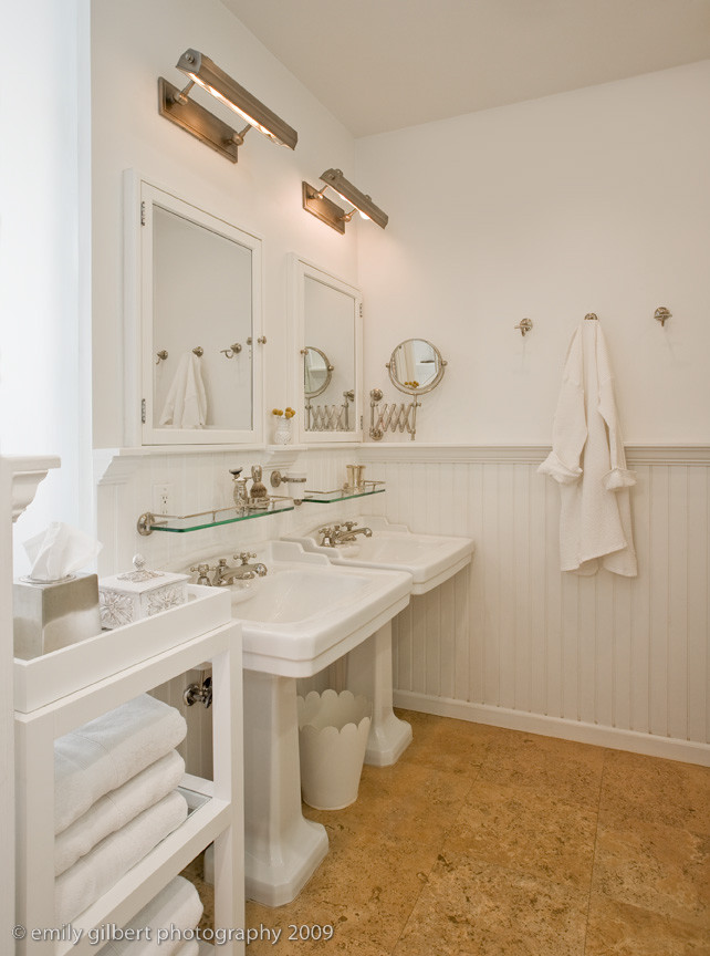 Cork Flooring in Bathroom Bathroom Eclectic with Bathroom Brooklyn Brooklyn Home