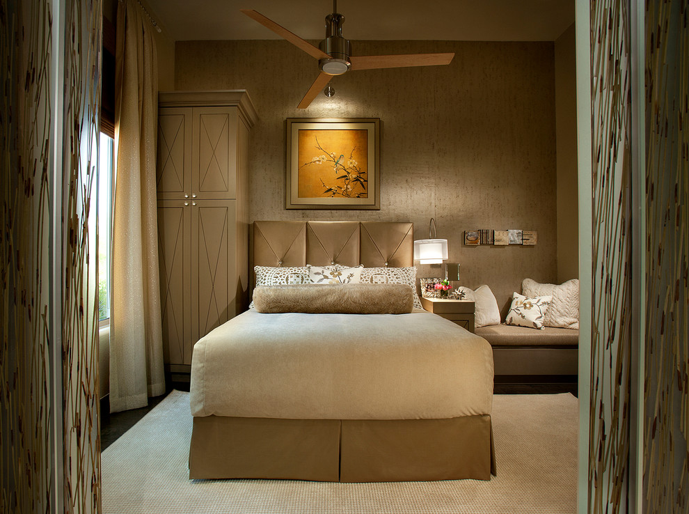 Corner Bathroom Cabinet Bedroom Contemporary with Bedding Beige Bedding Beige
