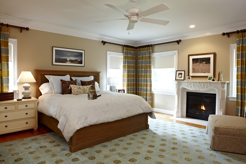 Corner Curtain Rod Bedroom Traditional with Area Rug Cat Ceiling