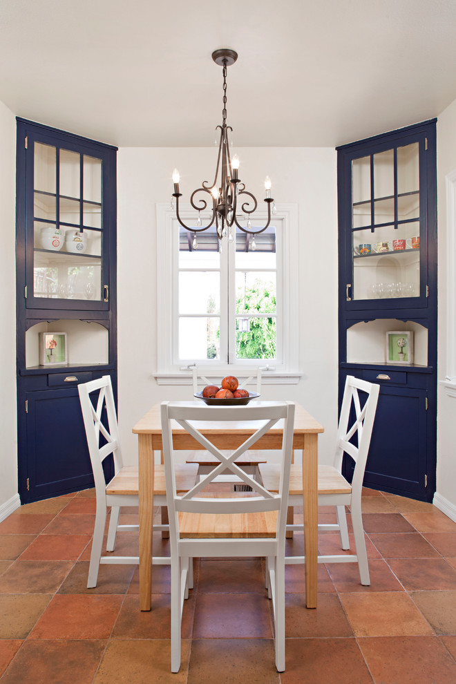 Corner Entryway Table Dining Room Eclectic with Breakfast Nook Built In