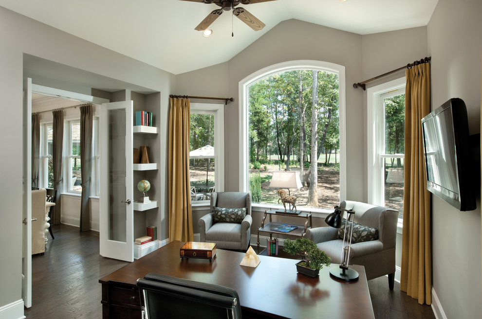 Corner Shelf Unit Home Office Traditional with Arched Window Corner Shelves