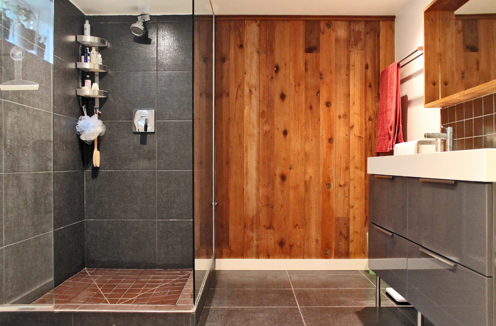 Corner Shelves for Shower Bathroom Eclectic with Bathroom Cedar Contemporary Corner