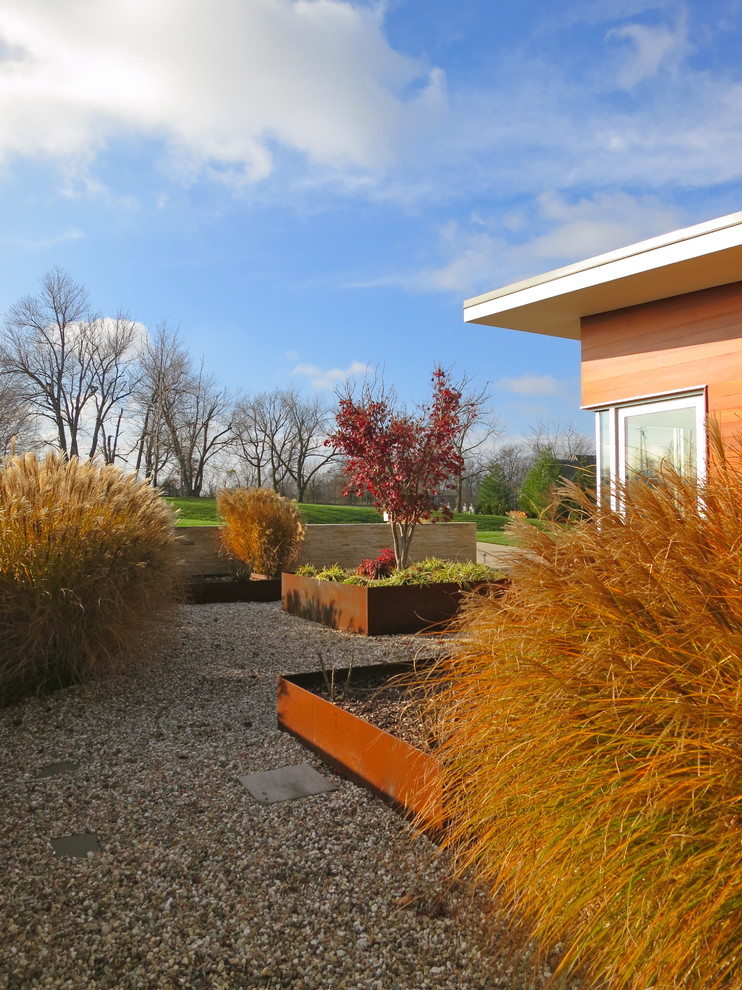 Corten Steel Planters Landscape Modern with Cor Ten Steel Planters Grasses