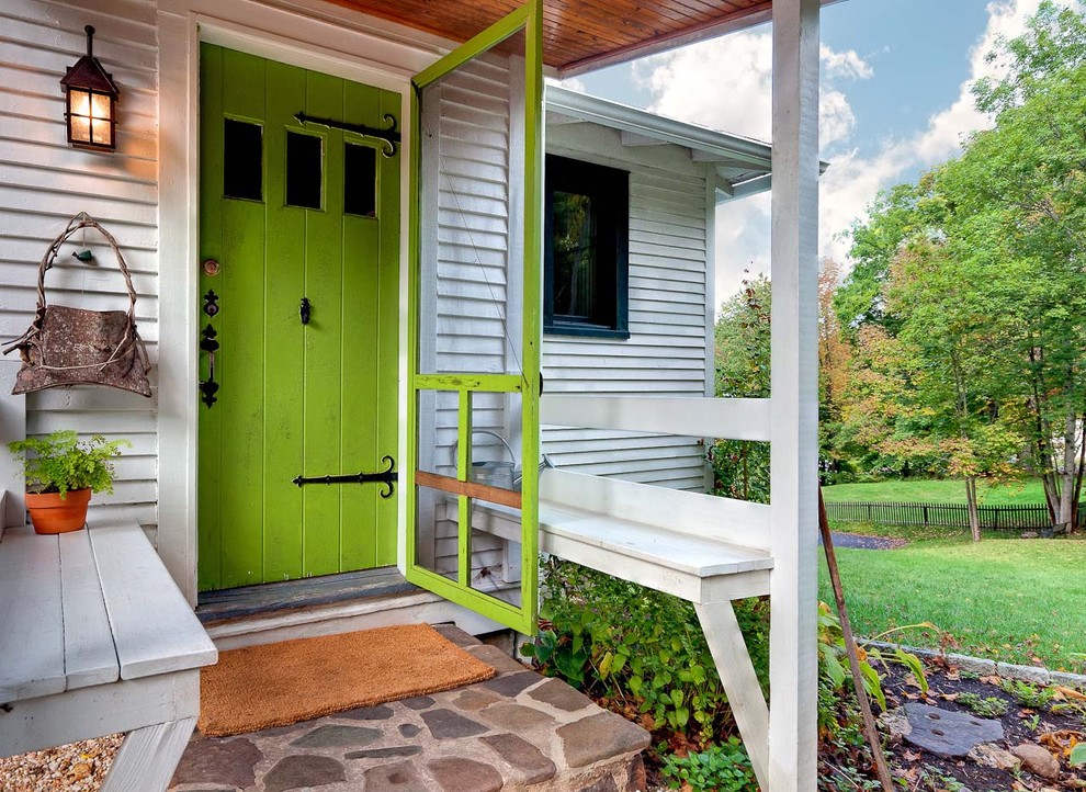 Cottage Front Doors Entry Traditional with a Natural Retreat In