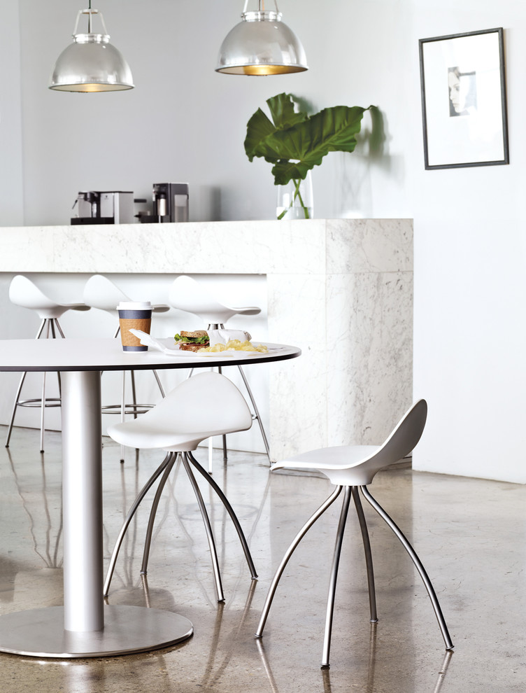 Counter Bar Stools Dining Room Midcentury with None 