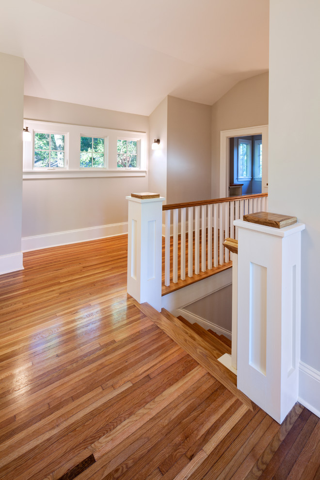 Craftsman Newel Post Hall Craftsman with Craftsman Interior Trim Craftsman