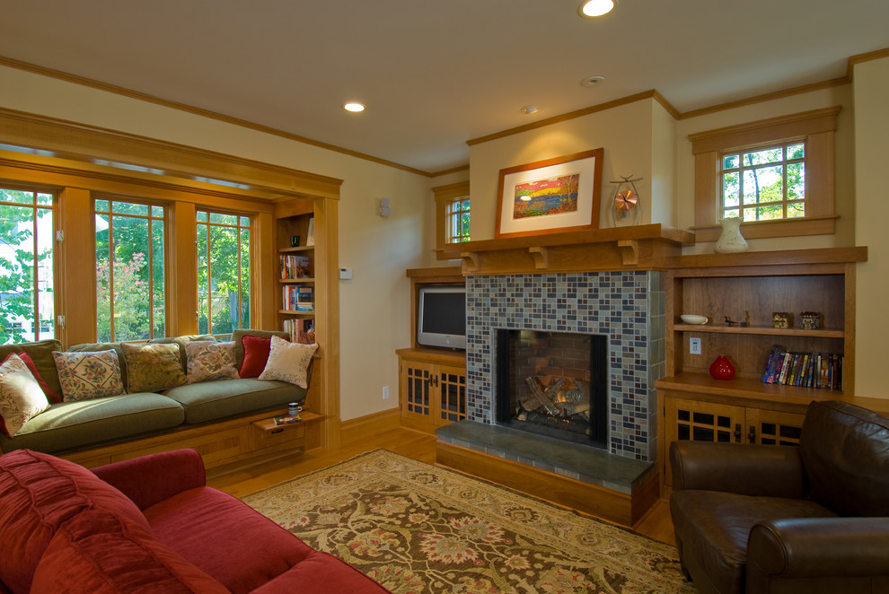 Craftsman Style Bookcase Family Room Craftsman with Area Rug Bookcase Bookshelves