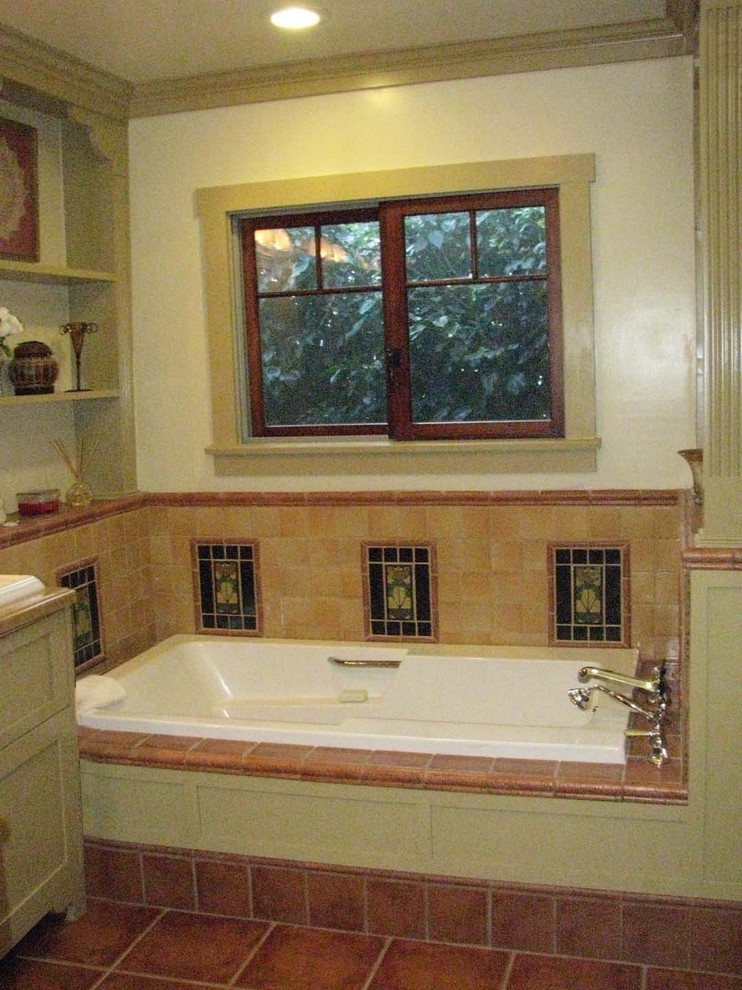 Craftsman Style Decor Bathroom Craftsman with None 