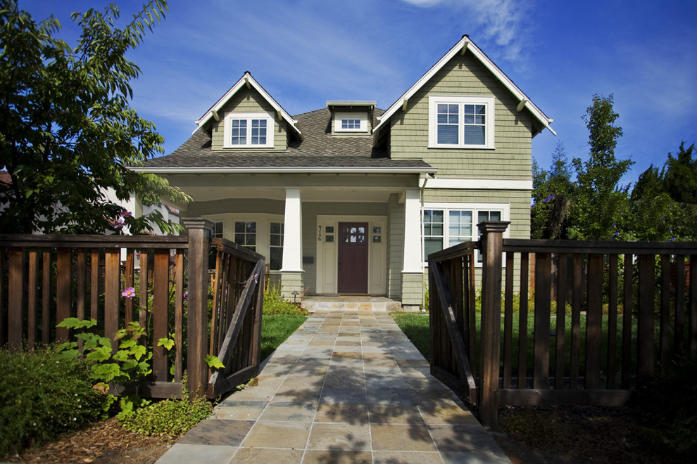 Craftsman Style Doors Exterior Craftsman with Bay Window Columns Corbel