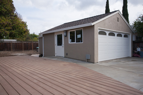 Craftsman Style Garage Door Garage and Shed Traditional with None 