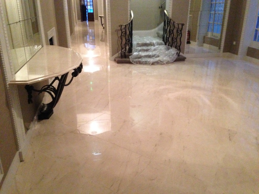 Crema Marfil Granite Spaces Contemporary with Crema Marfil Granite Worktops