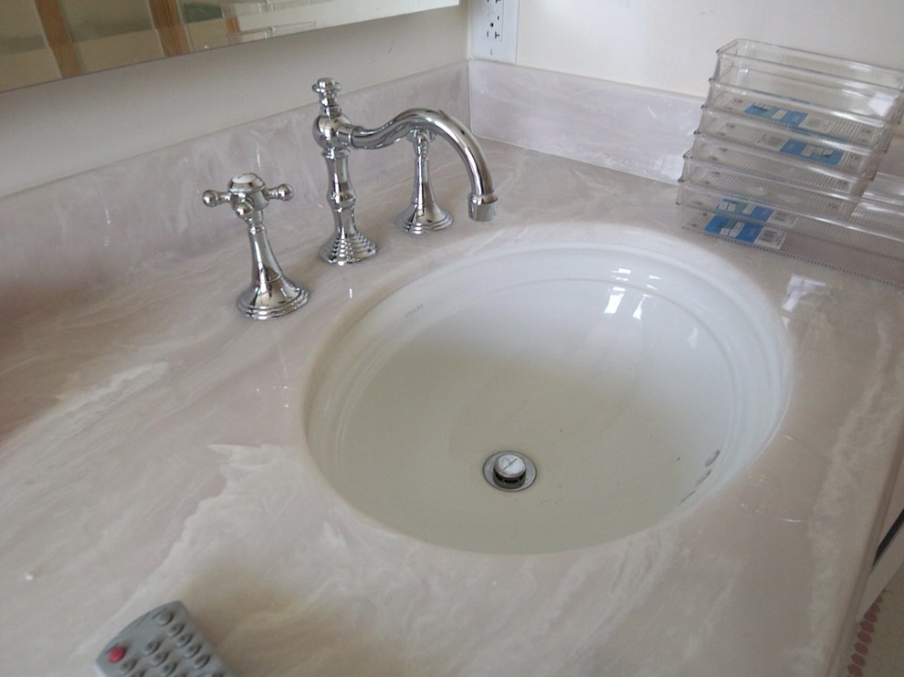 Cultured Marble Countertops Bathroom Traditional with Cultured Marble Counter Kohler