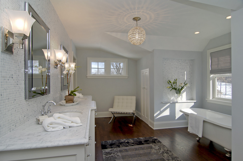 Currey and Company Bathroom Contemporary with Barcelona Chair Bathroom Faucet