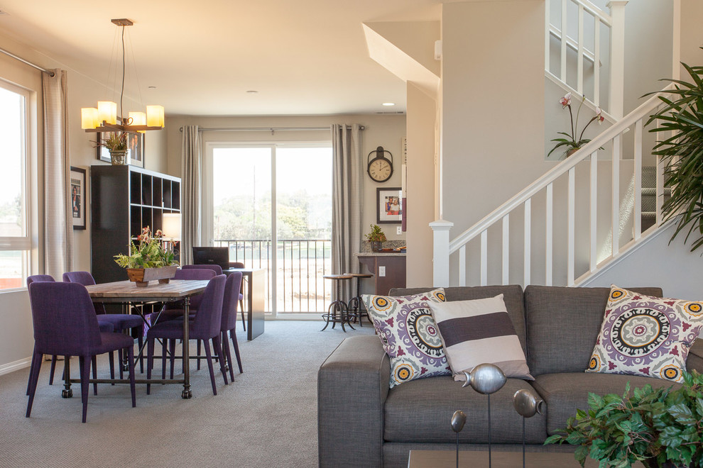 Curtains for Sliding Glass Doors Family Room Transitional with Bar Stools Dark Gray