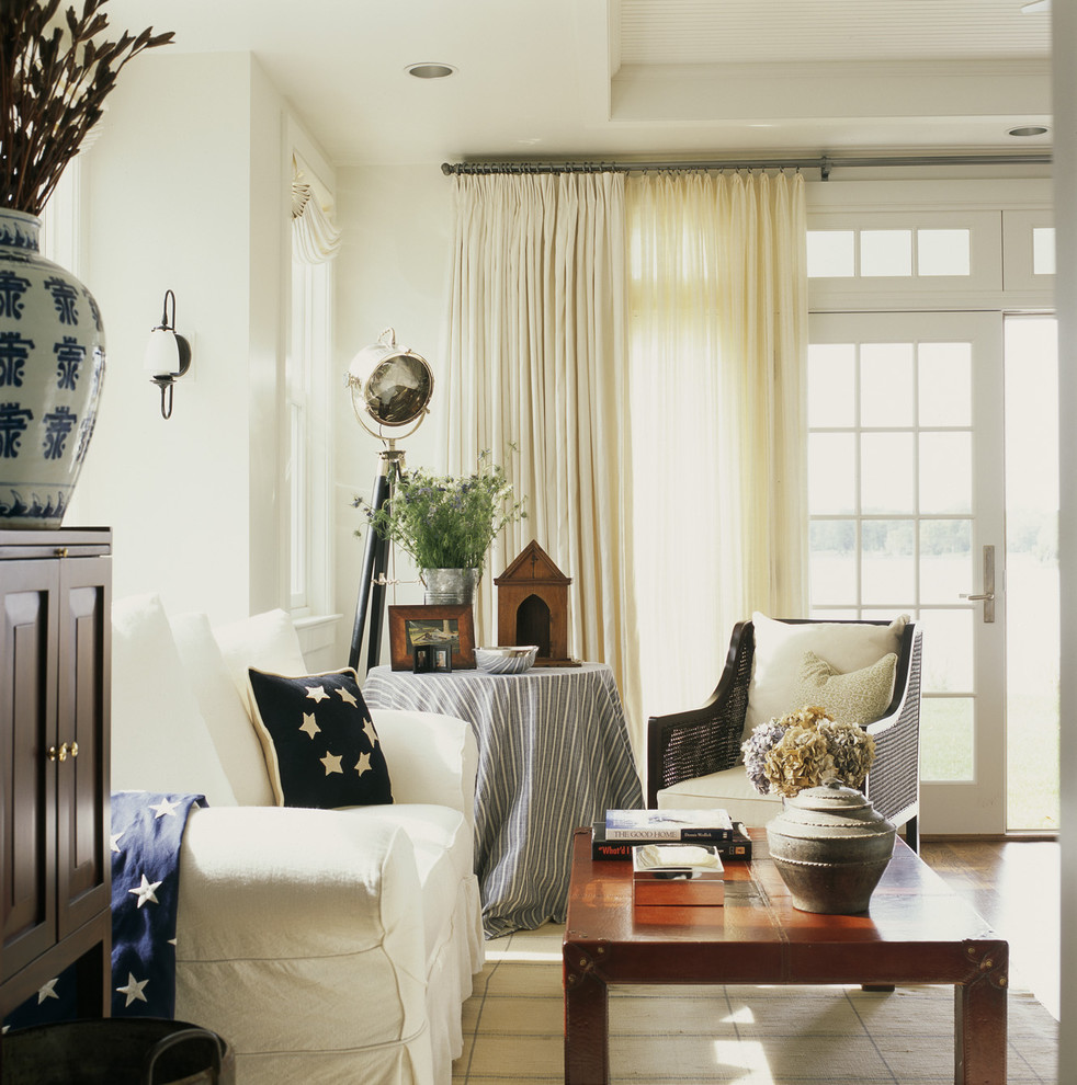 Curtains with Sheers Living Room Rustic with Americana Cane Chair Curtains