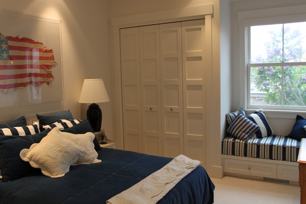 Custom Closet Doors Bedroom Contemporary with Bedroom Nautical Theme 