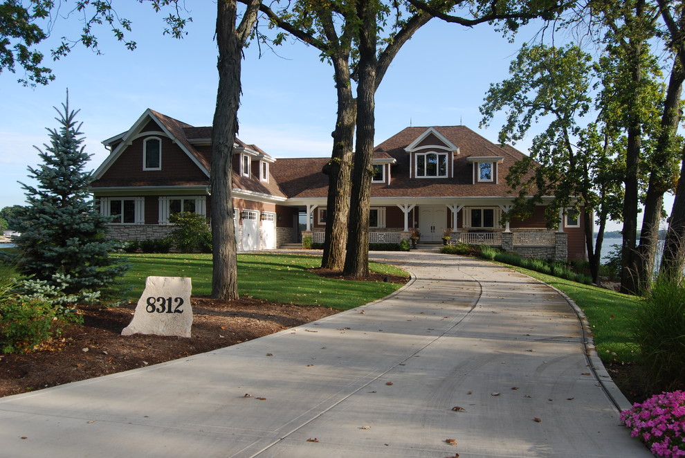 Custom Home Builders Chicago Exterior Traditional with Chicagoland Builder Custom Built