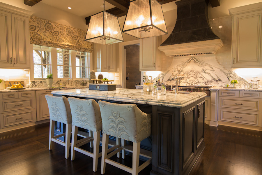 Custom Kitchen Hoods Kitchen Traditional with Bar Stools Calcutta Viola