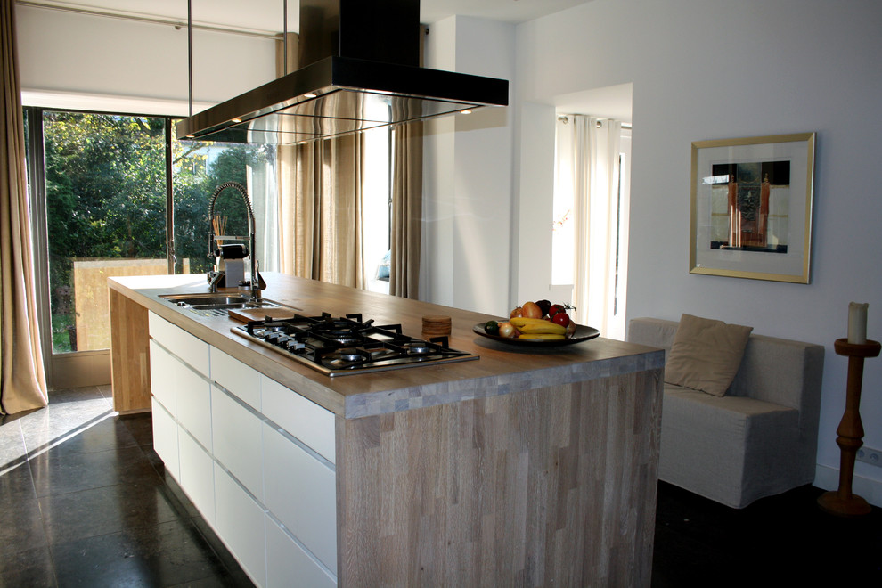Custom Made Curtains Kitchen Contemporary with None 