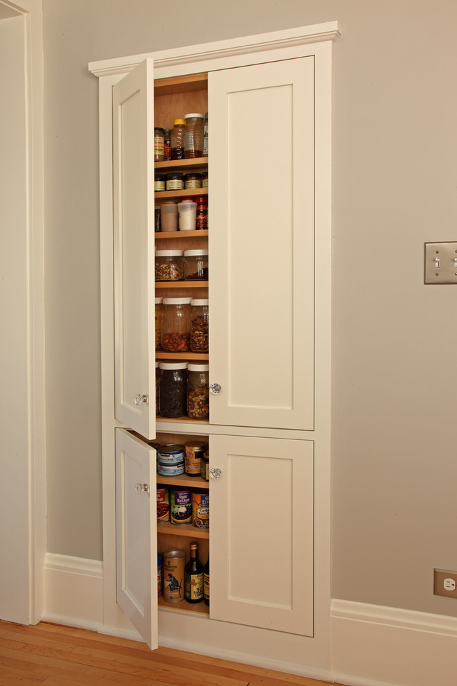 Custom Shelving Ideas Kitchen Craftsman with Bungalow Kitchen Dry Storage