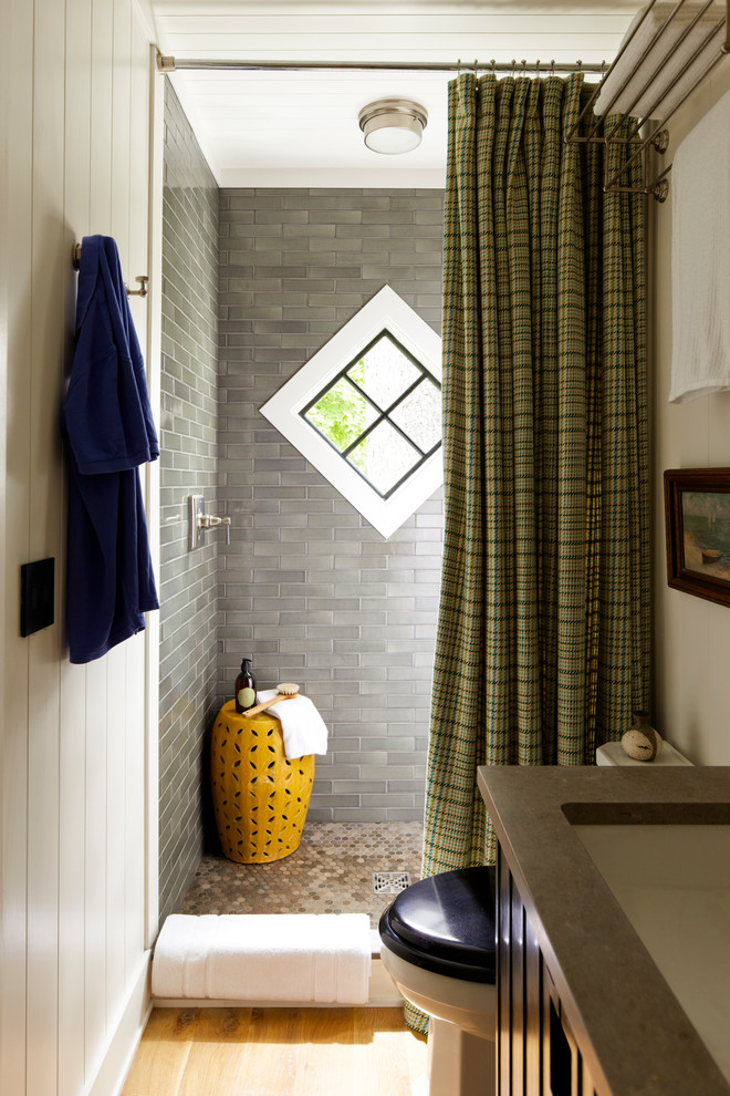 Custom Shower Curtains Bathroom Beach with Black Toilet Seat Brown